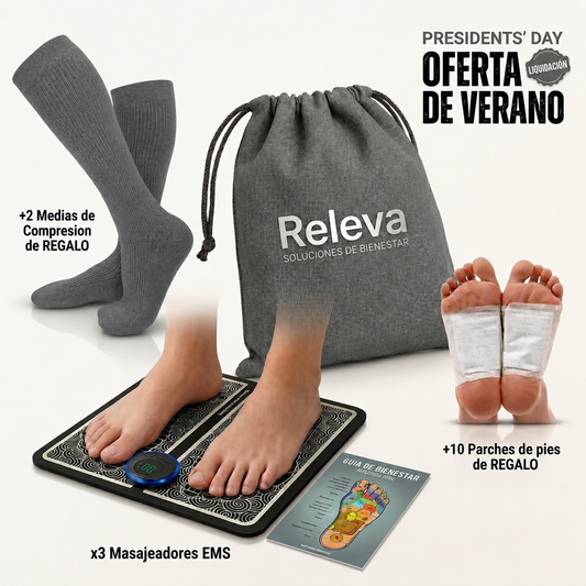 Releva™ Masajeador EMS para Pies
