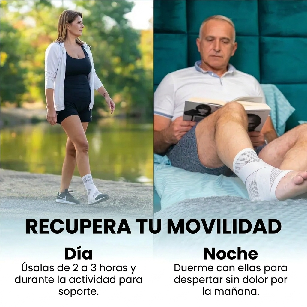 Manga de Compresión para el Tobillo